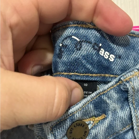 Art Class Kids Denim Jeans in Light Blue - Picture 2 of 2